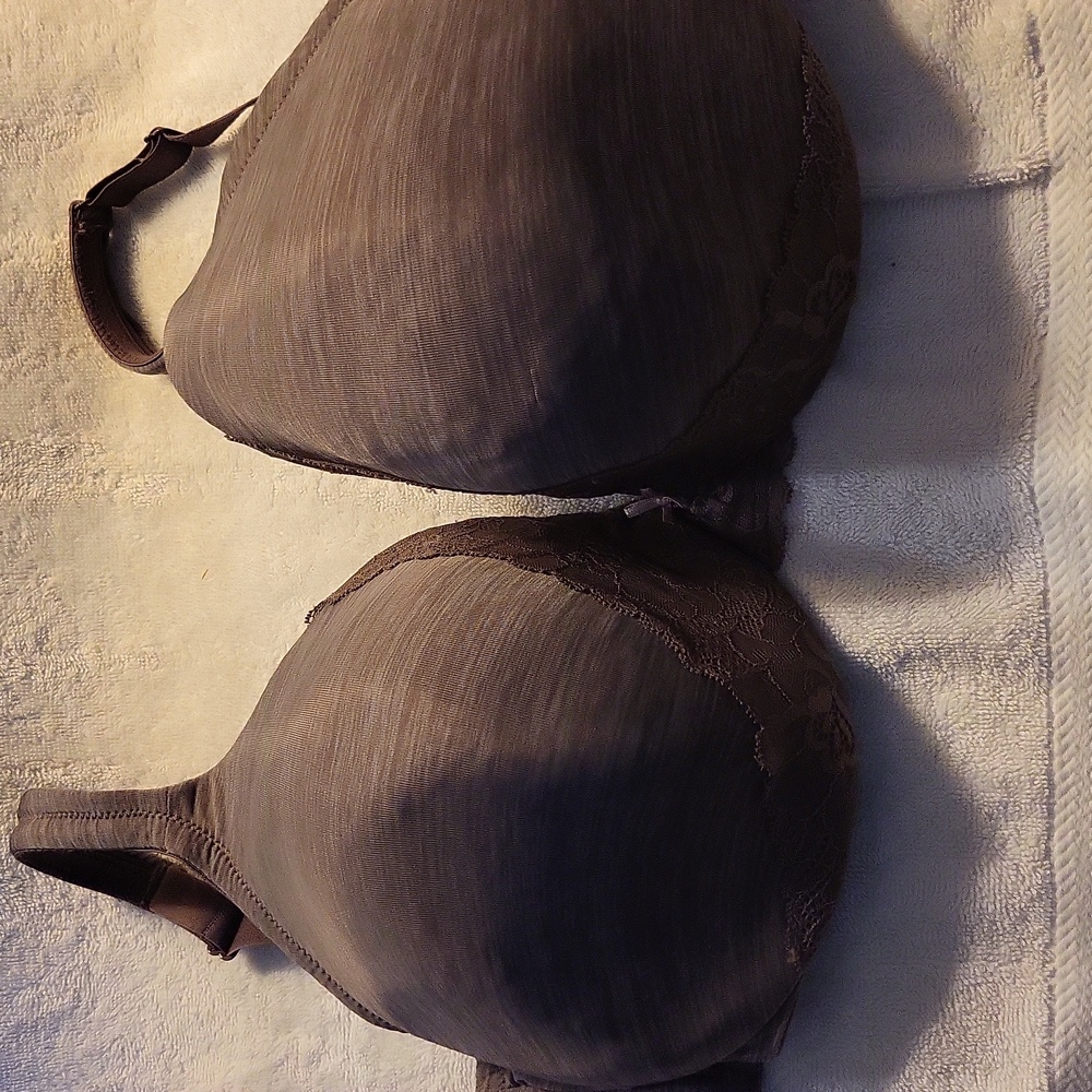 40 F Cacique lightly lined full coverage underwire bra